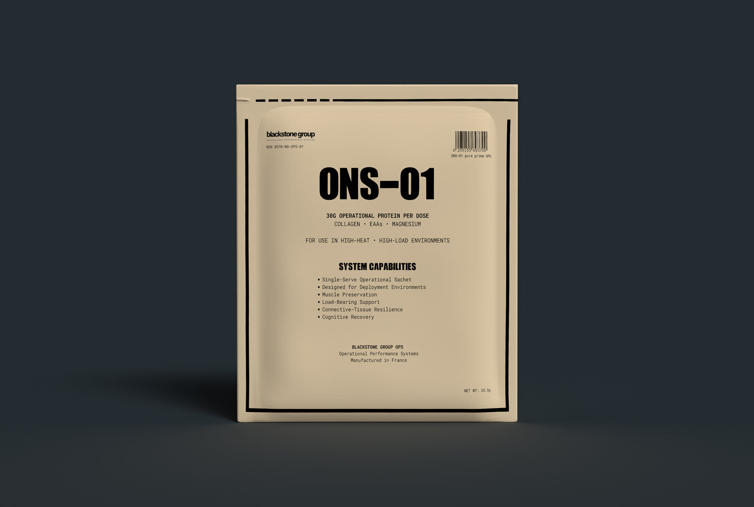 Blackstone Group OPS ONS-01_front.